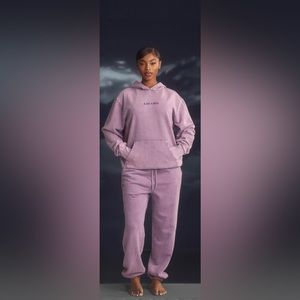 VOIGHT MADE IN HELL SWEATSUIT IN PURPLE